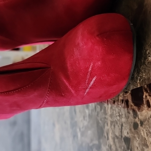 Guess Red Heel Bootie ๐ - Picture 3 of 7